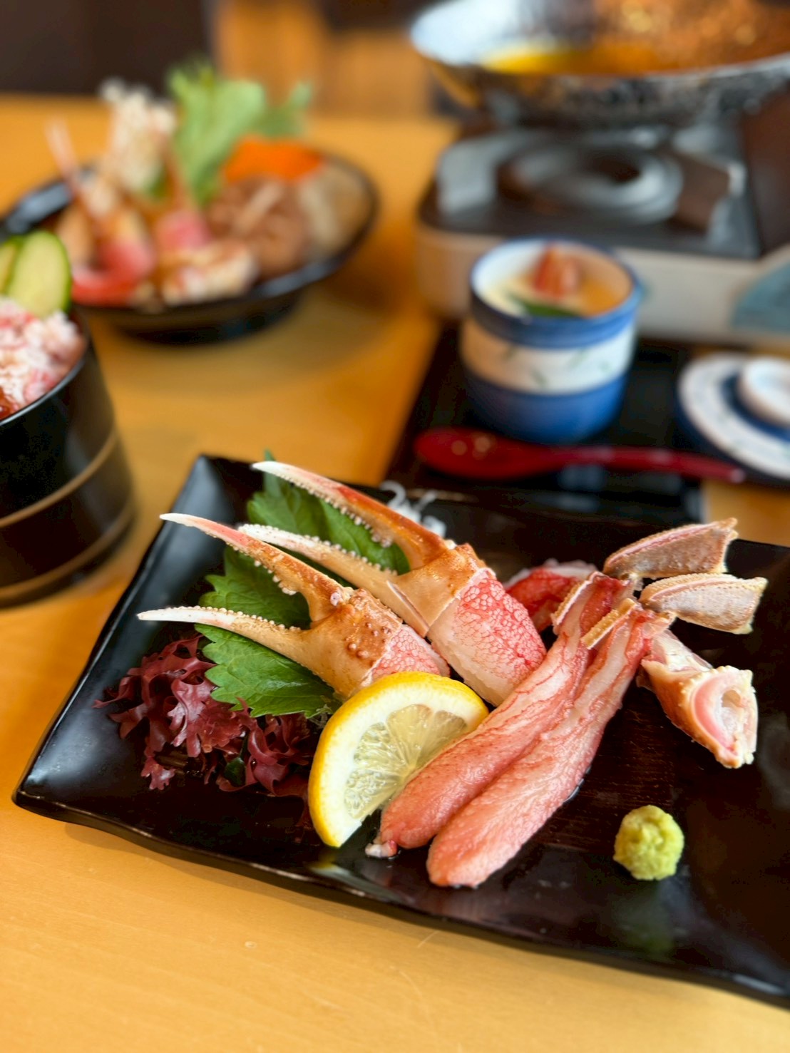 25.11.1~ しらす食堂🦀冬季限定🦀蟹メニュー　スタート