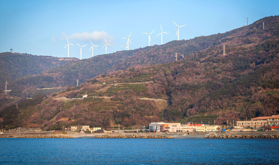 朝日共販のある川之浜もある「しらす」の好漁場　佐田岬