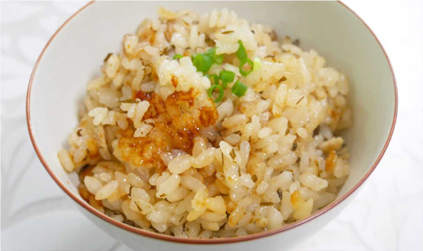 あかもく炊き込みご飯